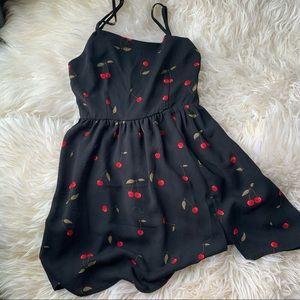 Summer cherry dress